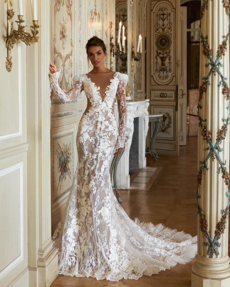 Meet our Muses. Adorable duo Caroline and Britney Which one is your favourite Comment below #OKSANAMUKHA #bridalgown